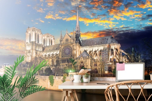 Tapeta katedrála Notre Dame