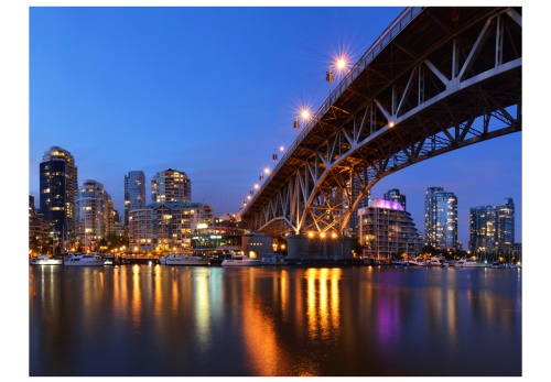 Fototapeta - Granville Bridge - Vancouver (Canada)