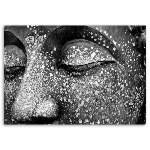 Obraz na plátně, Buddha Zen Spa šedá