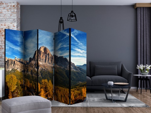 Paraván - Panoramic view of Italian Dolomites II [Room Dividers]