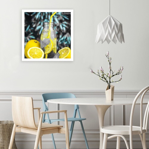 Obraz na plátně Citronový nápoj