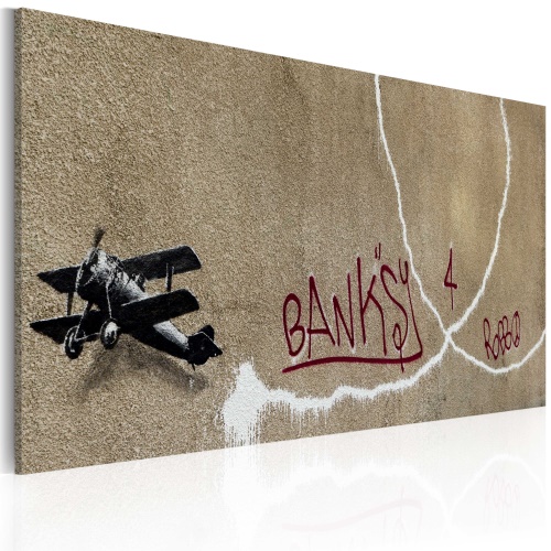 Obraz - Love plane (Banksy)