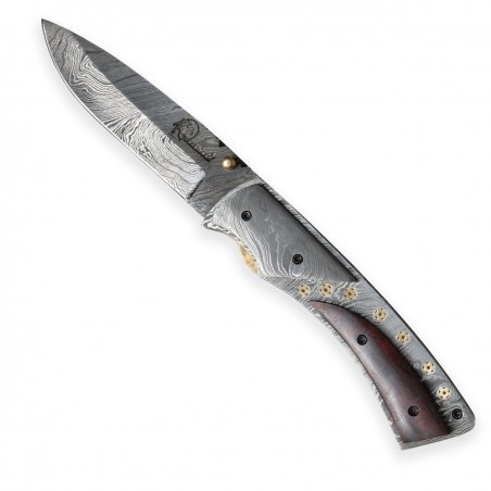 DELLINGER Damask Star lovecký zavírací damaškový nůž 