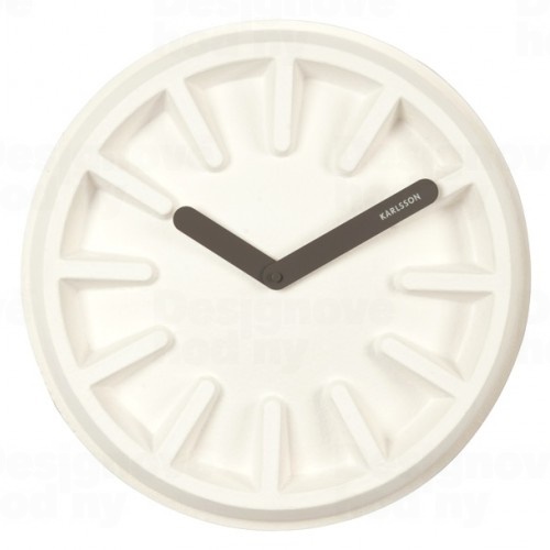Designové nástěnné hodiny KA5571WH Karlsson 40cm