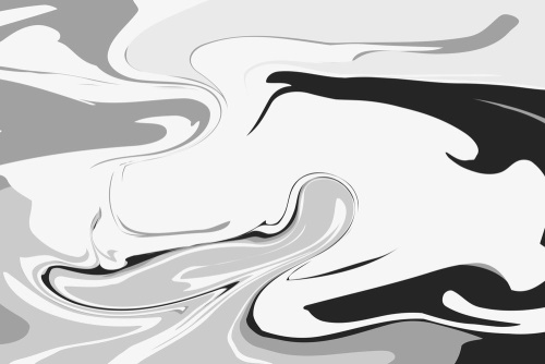 Obraz abstraktní vzor v bíločerném provedení