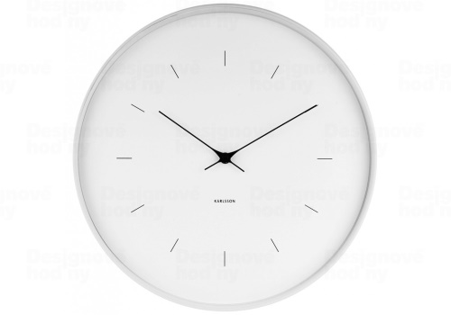 Designové nástěnné hodiny 5708WH Karlsson 27cm
