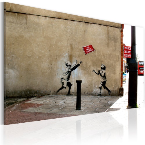 Obraz - No ball games (Banksy)