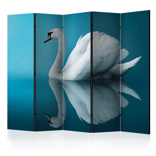 Paraván - swan - reflection II [Room Dividers]
