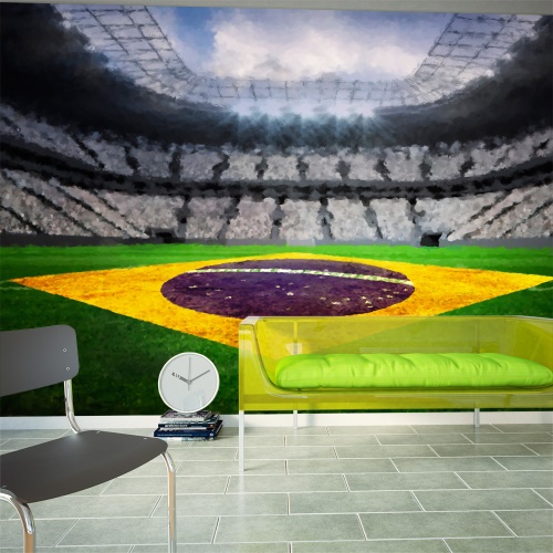 Fototapeta - Brazilian stadium