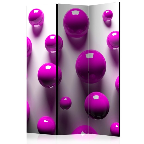 Paraván - Purple Balls [Room Dividers]