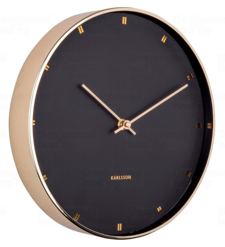 Designové nástěnné hodiny 5776BK Karlsson 27cm