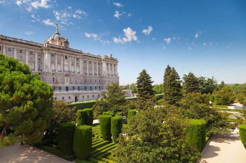 Tapeta Madrid královský palác