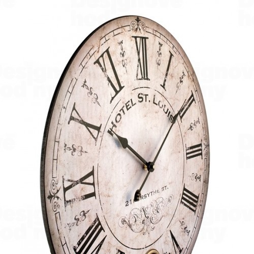 Designové nástěnné hodiny 21405 Lowell 48cm