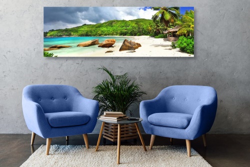 Obraz tropické Seychely
