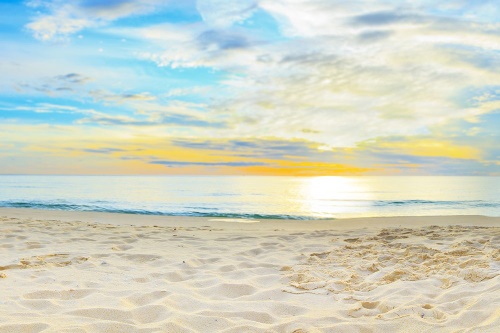 Fototapeta nádherná písčitá pláž