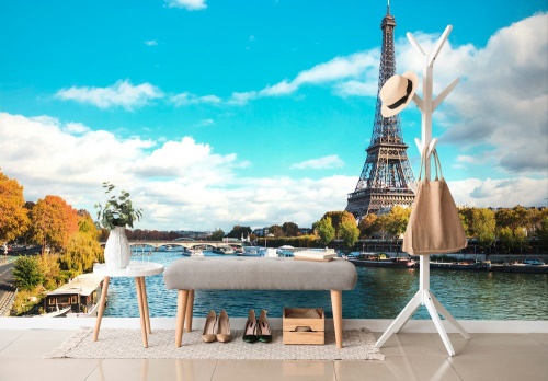 Tapeta překrásná panorama Paříže