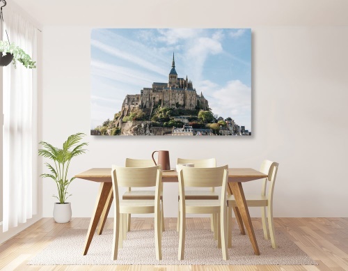 Obraz hrad Mont Saint-Michael