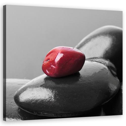 Obraz na plátně, Zen Spa Red Stone