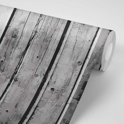 Samolepící tapeta moderní provedení dřeva v šedém