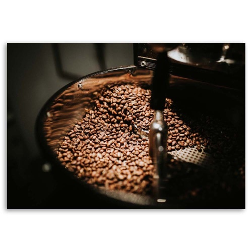 Obraz na plátně Zrnková káva kuchyně