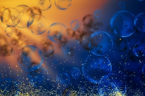 Samolepící tapeta kouzelné bubliny