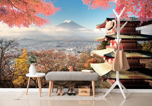 Tapeta podzim v Japonsku