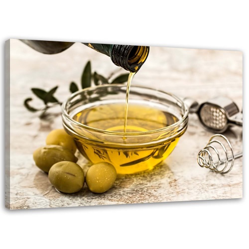 Obraz na plátně, Olivový olej Olivy