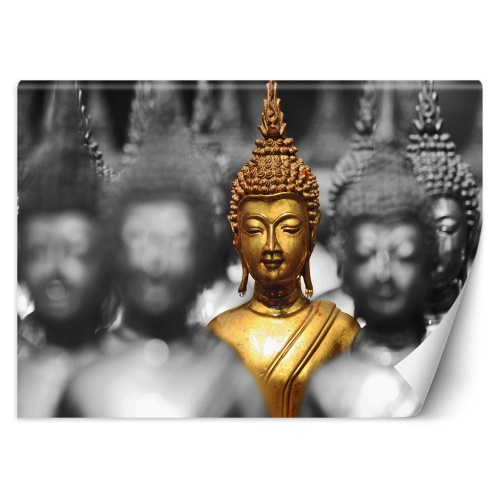 Fototapeta, Zlatý Buddha Zen
