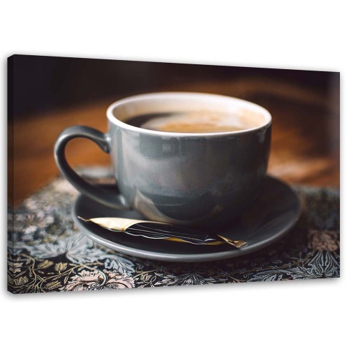Obraz na plátně, Hrnek na kávu Cappuccino