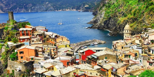 Obraz pobřeží Itálie