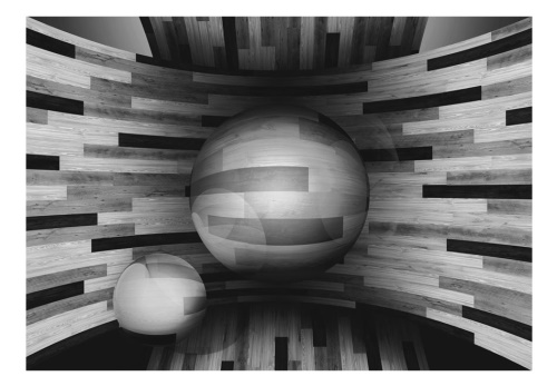 Fototapeta - Gray sphere