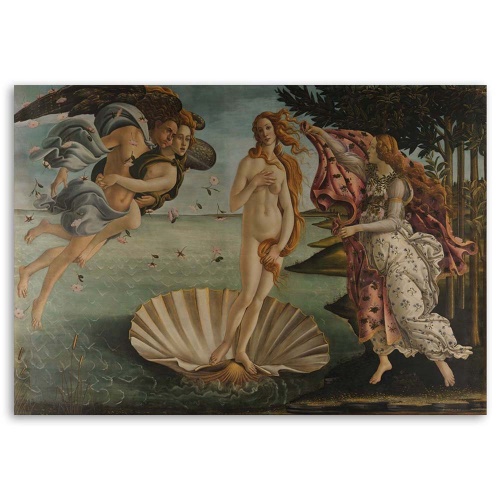 Obraz na plátně REPRODUKCE Zrození Venuše S.Botticelli,