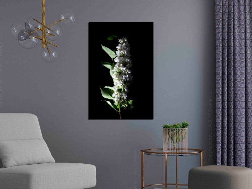 Obraz - White Lilacs (1 Part) Vertical