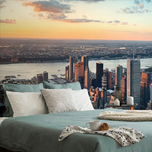 Samolepící fototapeta panoráma města New York