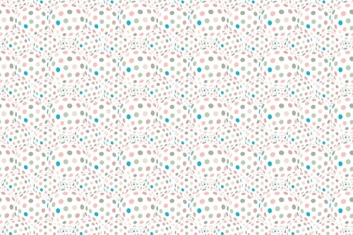 Samolepící tapeta iluze barevných kuliček - 75x1000 cm