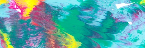 Obraz abstrakce v pastelových barvách