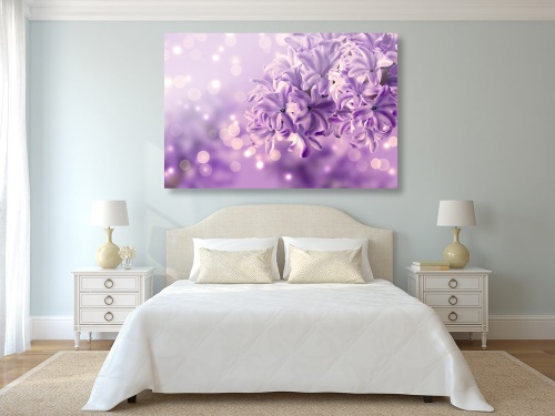 Obraz fialový květ šeříku