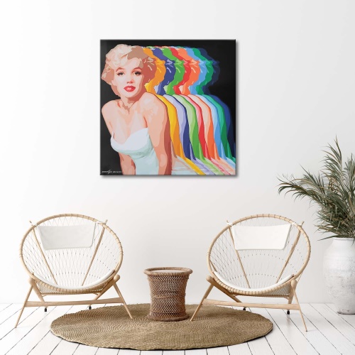 Obraz na plátně Pop art Marilyn Monroe