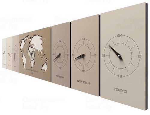 Designové hodiny 12-001 CalleaDesign Cosmo 186cm