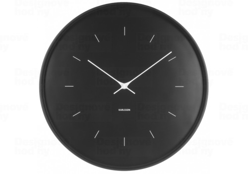 Designové nástěnné hodiny 5707BK Karlsson 37cm