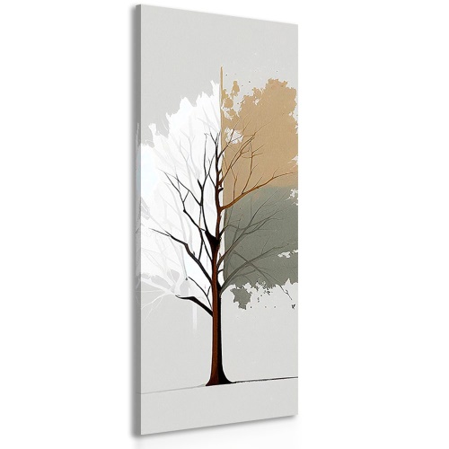 Obraz zajímavý minimalistický strom