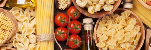 Obraz variace italských těstovin