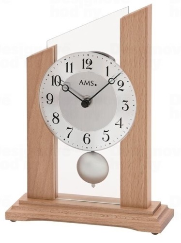 Stolní kyvadlové hodiny 1171 AMS 23cm