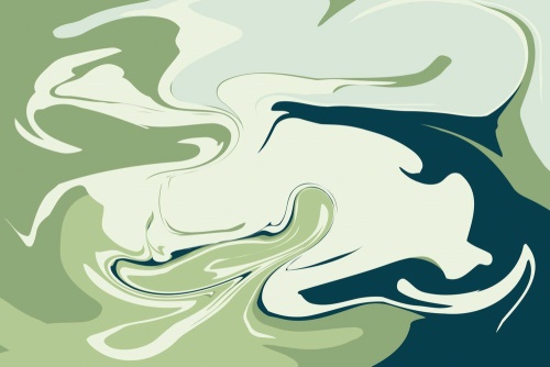 Samolepící tapeta abstraktní zelený vzor