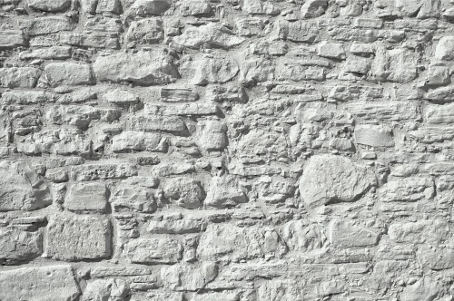 Tapeta kamená stěna šedá