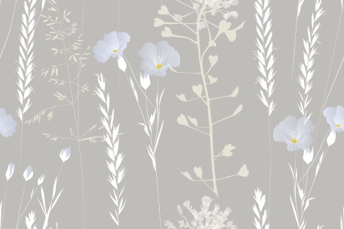 Samolepící tapeta krásná louka květin - 75x1000 cm