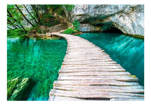 Fototapeta - Plitvice Lakes National Park, Croatia