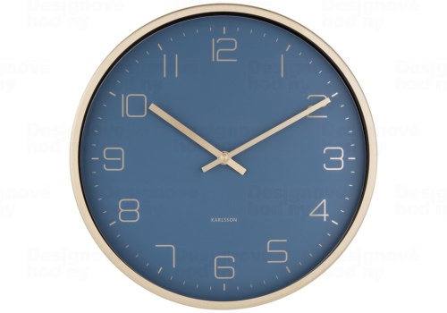 Designové nástěnné hodiny 5720BL Karlsson 30cm