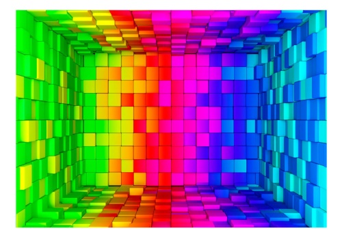 Fototapeta - Rainbow Cube