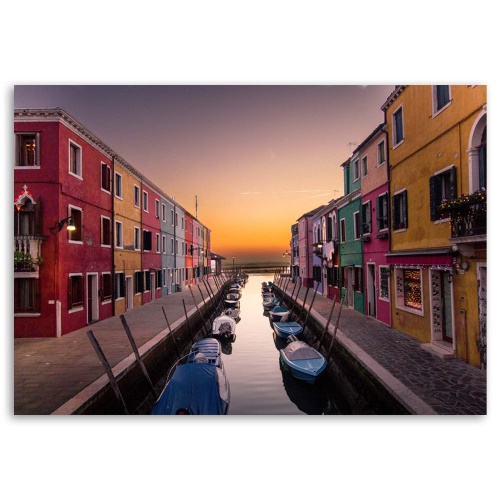 Obraz na plátně Benátky Canal Itálie